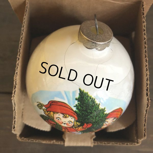 画像2: Vintage Campbell Kids Christmas Ball Ornament 1982 (S060)  (2)