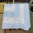 画像2: Vintage U.S.A Baby Knit Blanket Rug 100x90 cm (S071)  (2)