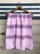 画像1: Vintage U.S.A Baby Knit Blanket Rug 100x85 cm (S079)  (1)