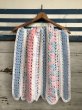 画像1: Vintage U.S.A Baby Knit Blanket Rug 70x80 cm (S080)  (1)