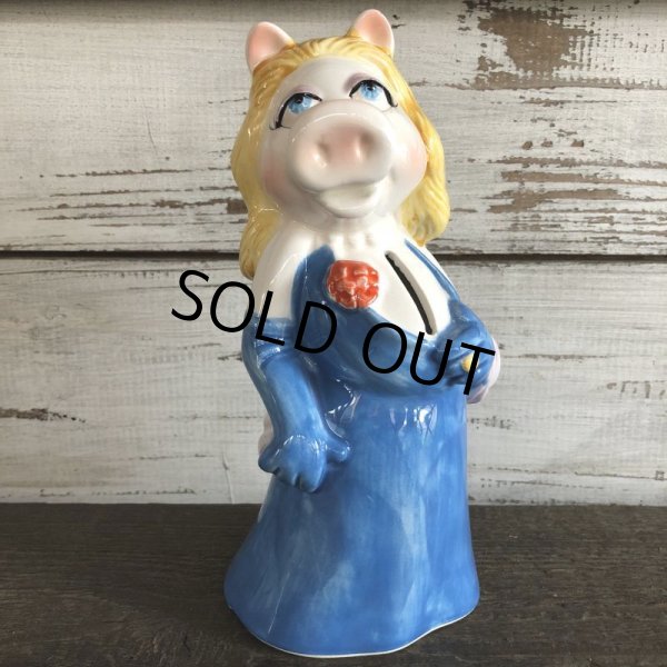 画像2: Vintage Sigma Muppets Miss Piggy Coin Bank  (S085) (2)