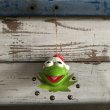 画像1: 70s Vintage Muppets Kermit the Frog Christmas Ornament  (S083) (1)