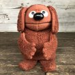 画像8: 70s Vintage Muppet Show Rowlf Hand Puppet Doll (S091) (8)