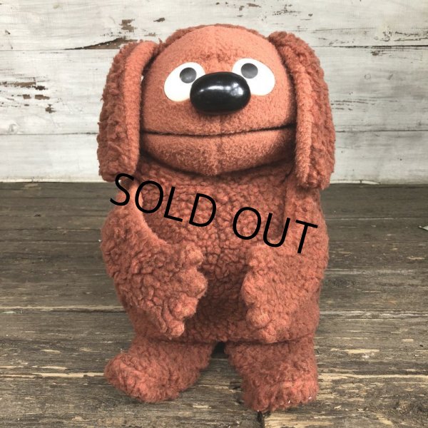 画像8: 70s Vintage Muppet Show Rowlf Hand Puppet Doll (S091) (8)