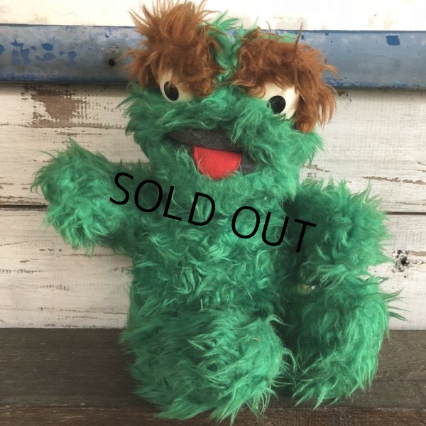 画像8: 70s Knickerbocker Oscar TALKING Plush Doll 37cm (S093) (8)