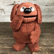 画像1: 70s Vintage Muppet Show Rowlf Hand Puppet Doll (S091) (1)