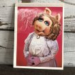 画像1: 80s Vintage Muppets Miss Piggy Notepad (S088) (1)