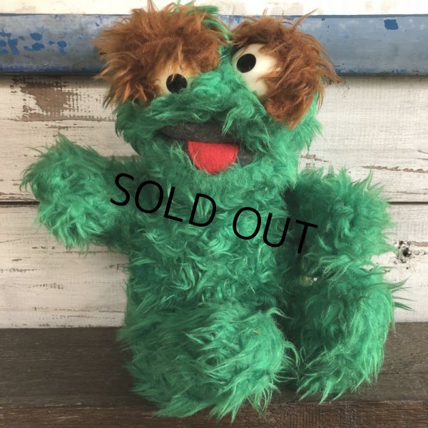 画像9: 70s Knickerbocker Oscar TALKING Plush Doll 37cm (S093) (9)