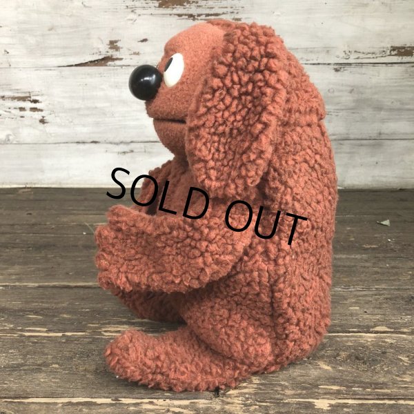 画像2: 70s Vintage Muppet Show Rowlf Hand Puppet Doll (S091) (2)