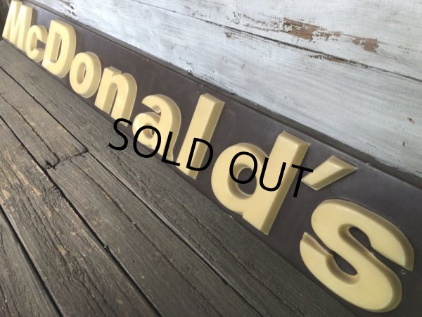 画像3: Vintage U.S.A McDonald's Restaurant Sign 165cm (S097) (3)