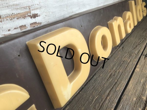 画像13: Vintage U.S.A McDonald's Restaurant Sign 165cm (S097) (13)