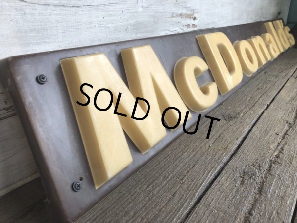 画像2: Vintage U.S.A McDonald's Restaurant Sign 165cm (S097) (2)
