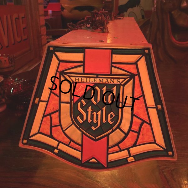 画像18: Vintage Old Style BEER Billiards Pool Table Bar Light Sign (S098) (18)