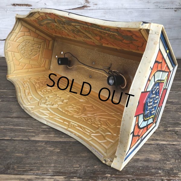 画像11: Vintage Old Style BEER Billiards Pool Table Bar Light Sign (S098) (11)