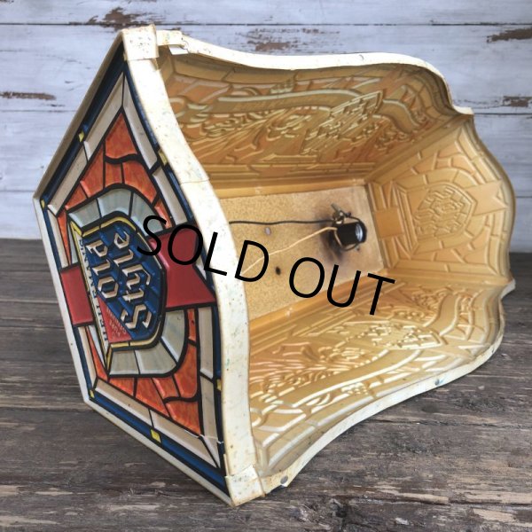 画像8: Vintage Old Style BEER Billiards Pool Table Bar Light Sign (S098) (8)