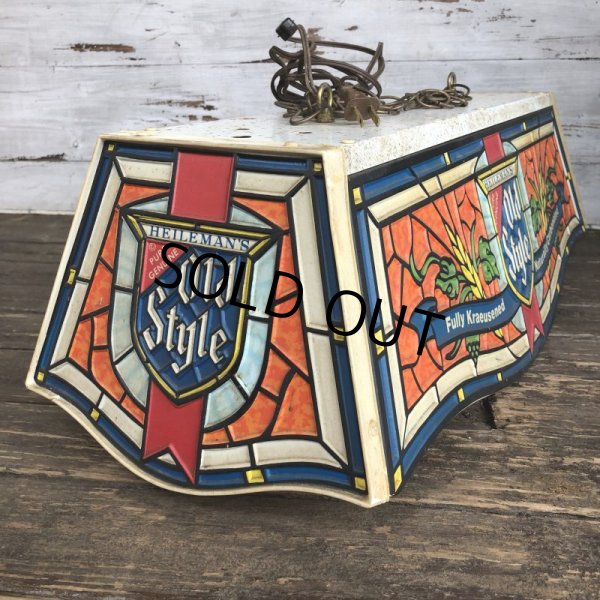 画像2: Vintage Old Style BEER Billiards Pool Table Bar Light Sign (S098) (2)