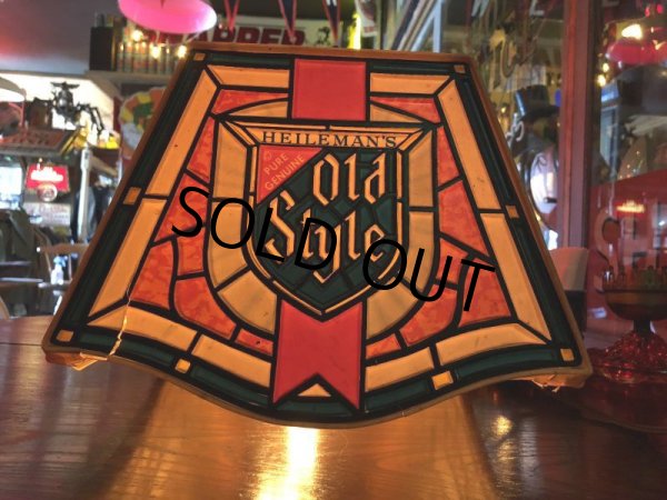 画像16: Vintage Old Style BEER Billiards Pool Table Bar Light Sign (S098) (16)