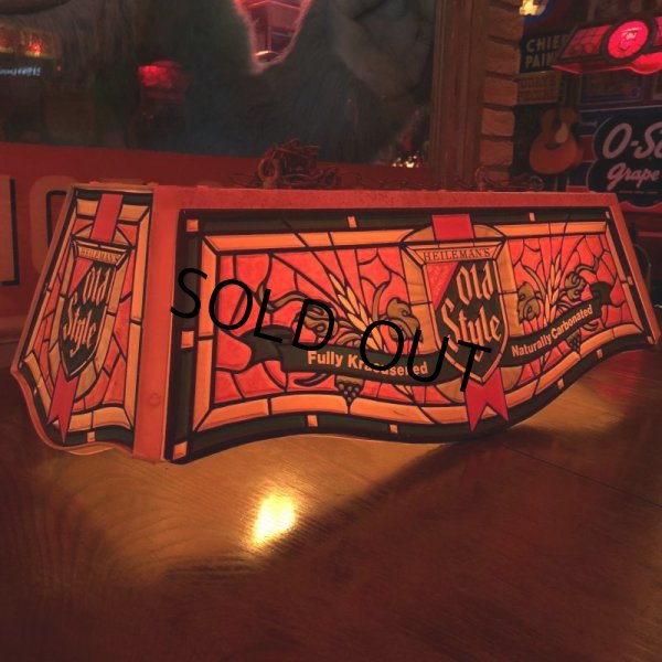 画像15: Vintage Old Style BEER Billiards Pool Table Bar Light Sign (S098) (15)