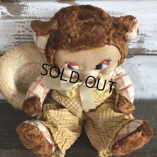 画像6: Vintage Gund Famer Bear Rubber Face Doll (S100) (6)