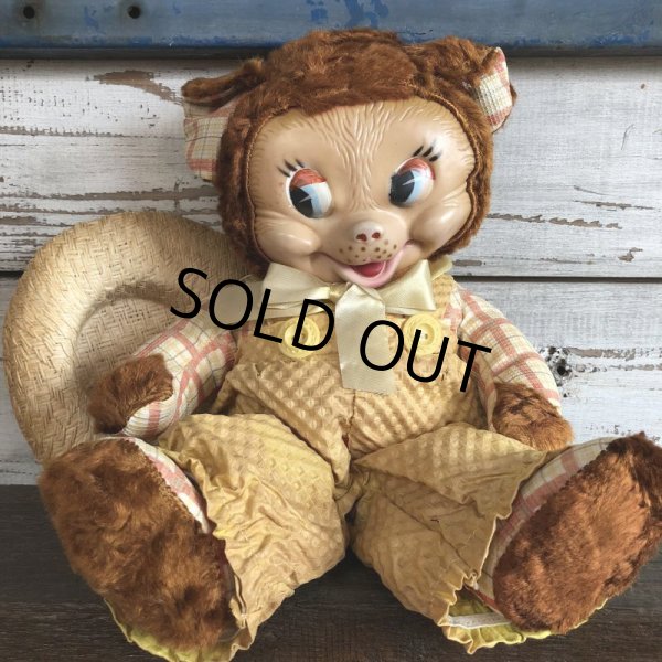 画像2: Vintage Gund Famer Bear Rubber Face Doll (S100) (2)