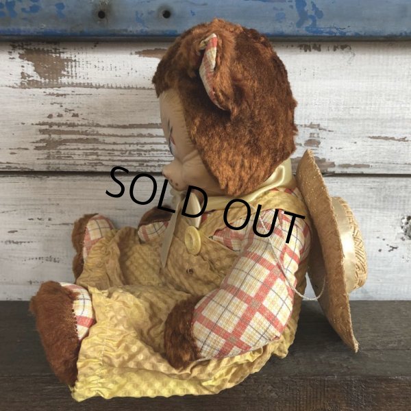 画像3: Vintage Gund Famer Bear Rubber Face Doll (S100) (3)