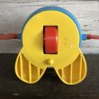 画像5: Vintage Fisher Price Humpty Dumpty Pull Toy Yellow (S102) (5)