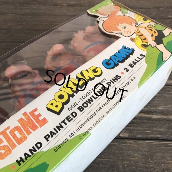画像7: 60s Vintage The Flintstones Bowling Game Set (S114) (7)
