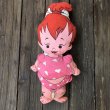 画像2: Vintage The Flintstones Pebbles Pillow Doll (S111) (2)