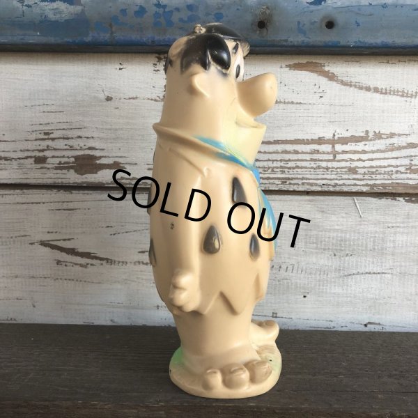 画像2: 70s Vintage SANITOY The Flintstones Fred Rubber Doll (S109) (2)