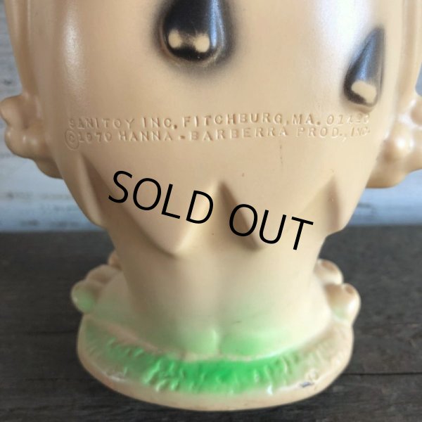 画像10: 70s Vintage SANITOY The Flintstones Fred Rubber Doll (S109) (10)