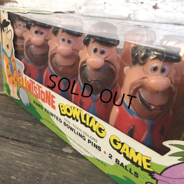 画像8: 60s Vintage The Flintstones Bowling Game Set (S114) (8)