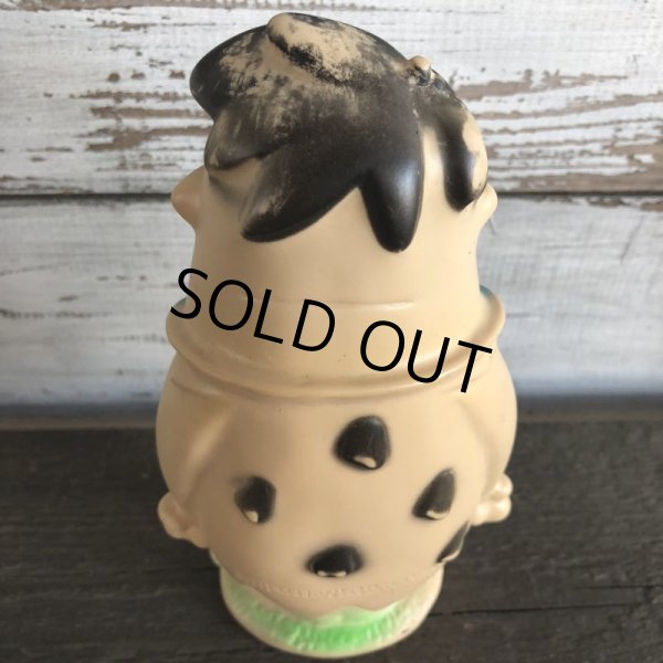 画像9: 70s Vintage SANITOY The Flintstones Fred Rubber Doll (S109) (9)