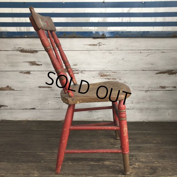 画像2: Vintage Wooden Chair (S117) (2)