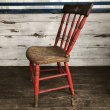 画像4: Vintage Wooden Chair (S117) (4)
