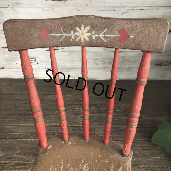 画像7: Vintage Wooden Chair (S117) (7)