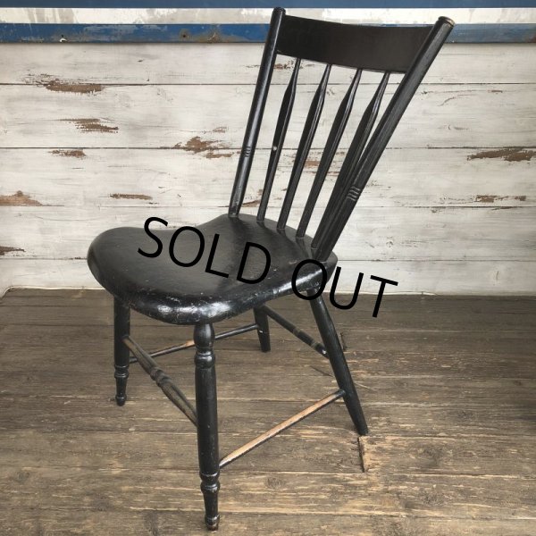 画像4: Vintage Wooden Chair (S116) (4)