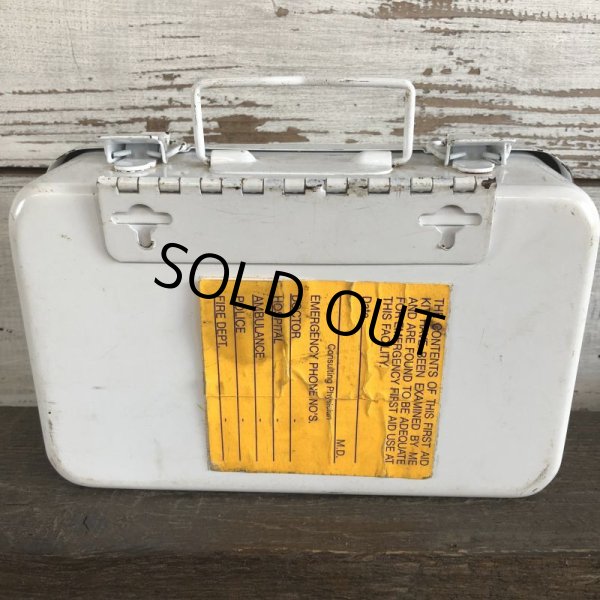 画像3: Vintage Jorgensen First Aid Kit Mettal Box Cabinet (S119） (3)