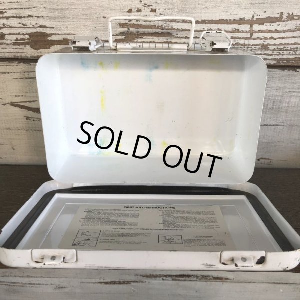 画像7: Vintage Jorgensen First Aid Kit Mettal Box Cabinet (S119） (7)