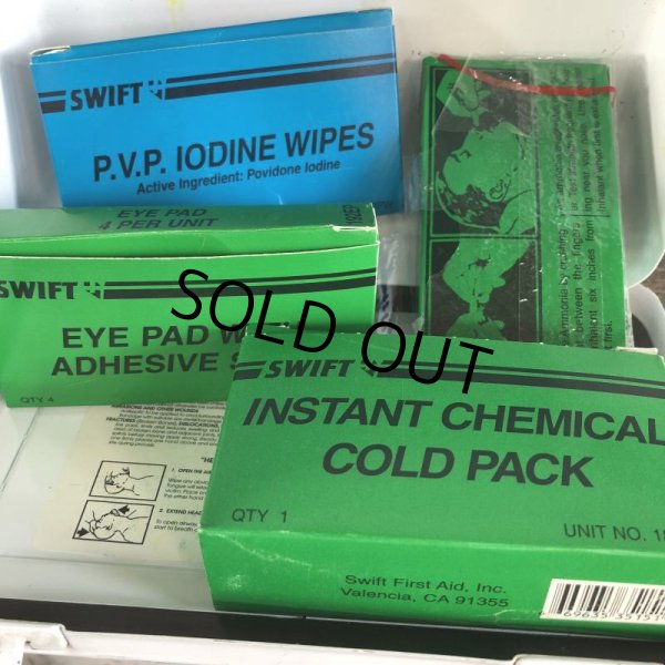 画像9: Vintage Jorgensen First Aid Kit Mettal Box Cabinet (S119） (9)