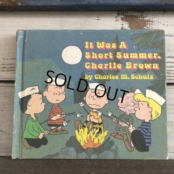 画像1: Vintage Book Snoopy It Was A Short Summer, Charlie Brown (S134） (1)