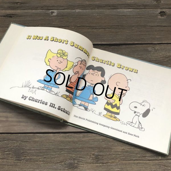 画像3: Vintage Book Snoopy It Was A Short Summer, Charlie Brown (S134） (3)