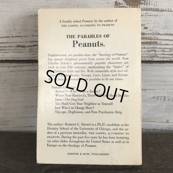 画像2: Vintage Book Snoopy The Parables of Peanuts (S136） (2)