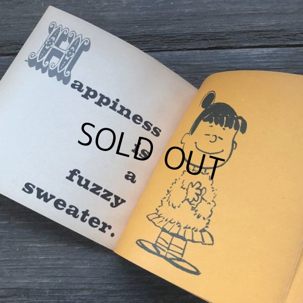 画像8: Vintage Book Snoopy Happiness is a warm puppy (S140） (8)
