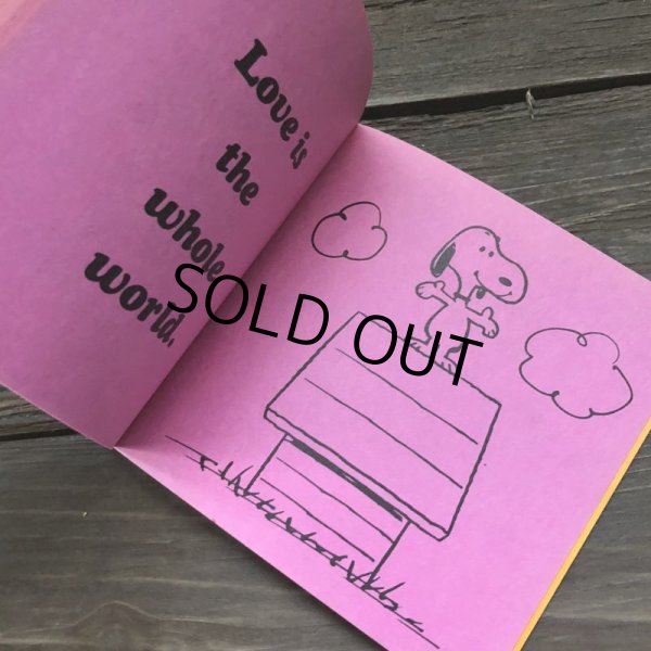 画像6: Vintage Book Snoopy Love is walking Hand in Hand (S141） (6)