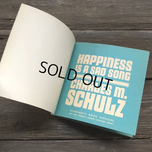 画像3: Vintage Book Snoopy Happiness is a sad song (S138） (3)