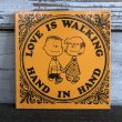 画像1: Vintage Book Snoopy Love is walking Hand in Hand (S141） (1)