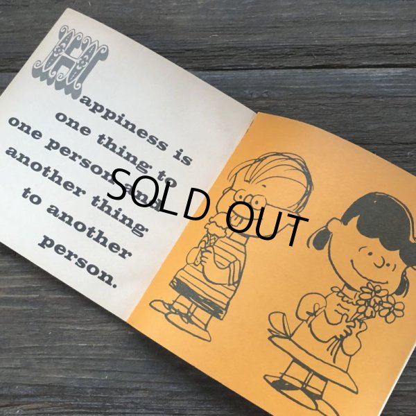 画像5: Vintage Book Snoopy Happiness is a warm puppy (S140） (5)
