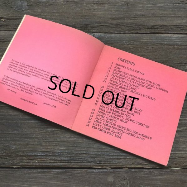 画像4: Vintage Book Snoopy Peanuts Cook Book (S139） (4)