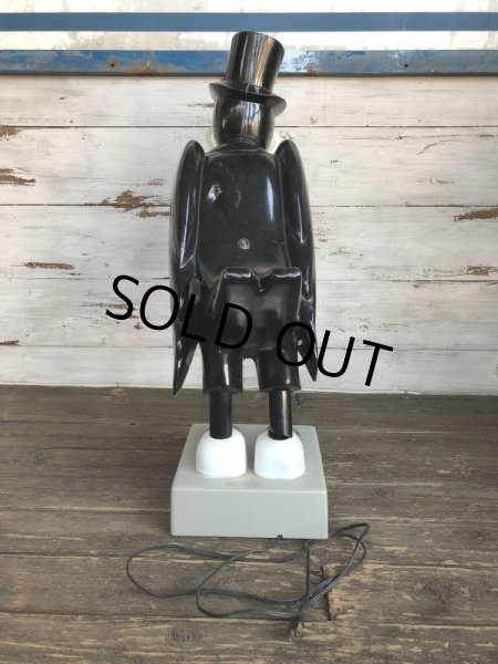 画像4: OLD CROW Vintage Light Up Store Display Statue (S151) (4)