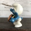 画像5: Vintage PVC Smurf Hamburger (S169) (5)